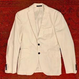 Zara White Blazer